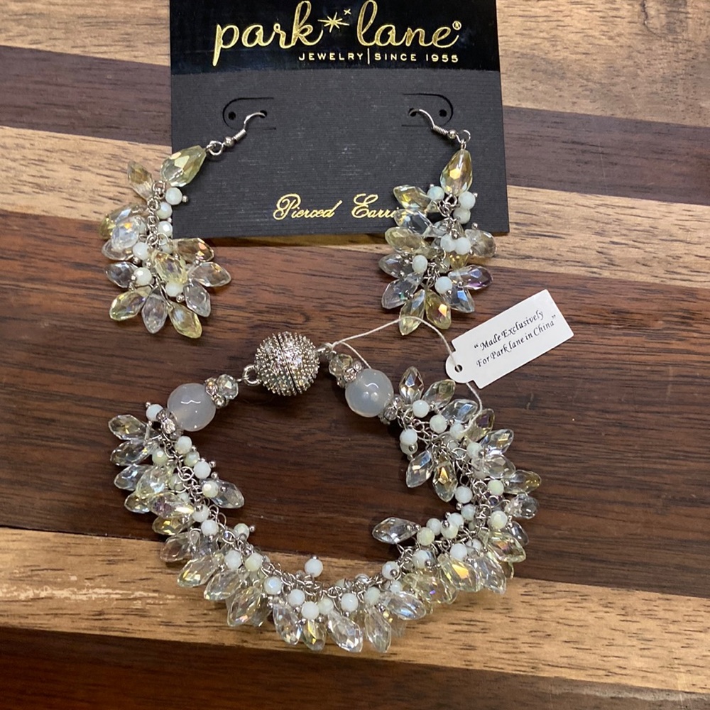 Park Lane Bracelet and matching earrings